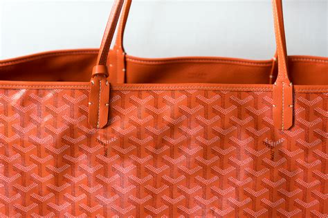 goyard leather material|faux leather goyard tote.